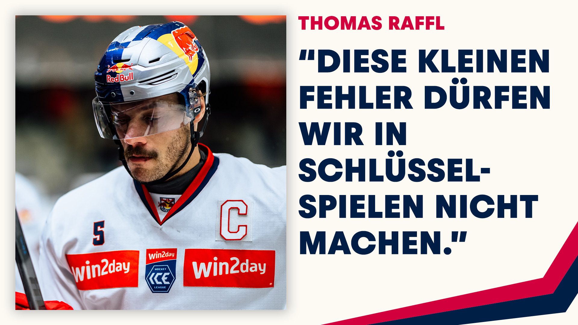 Statement: Thomas Raffl nach dem Spiel gegen Graz