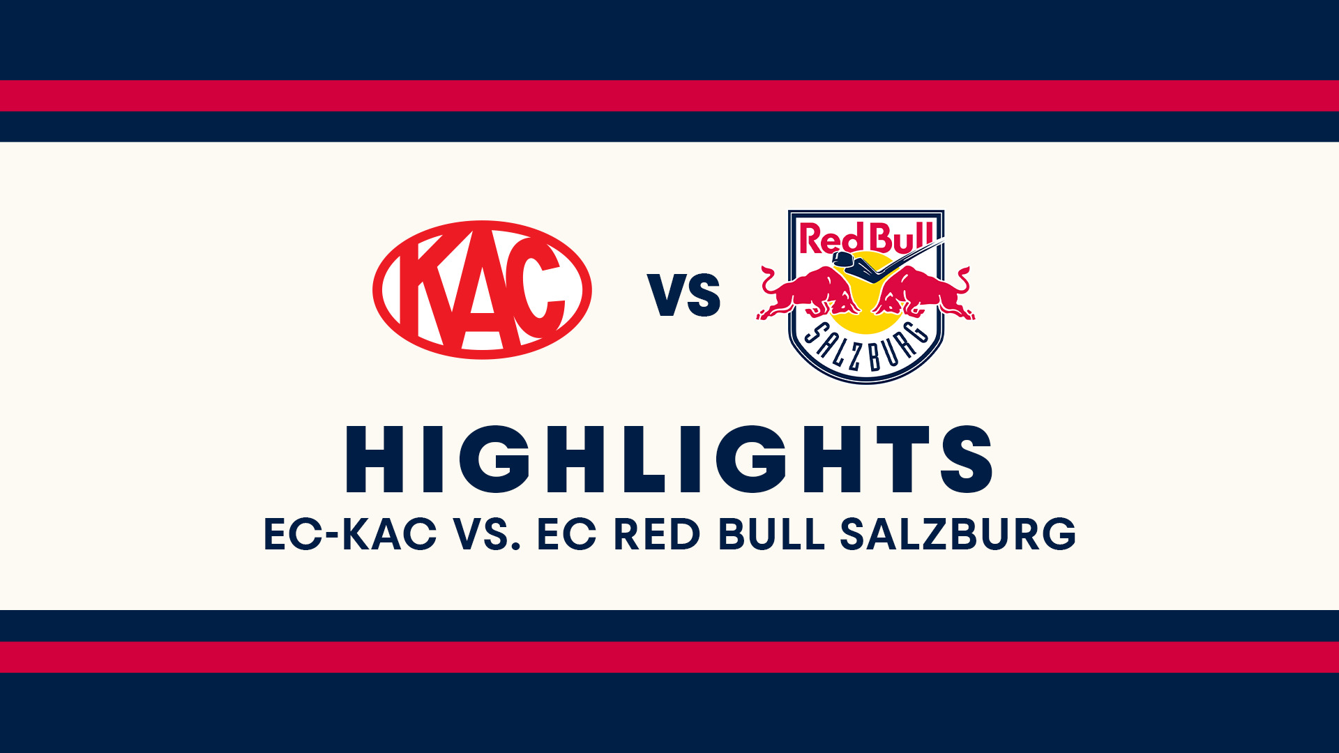 Highlights: EC KAC vs. EC Red Bull Salzburg