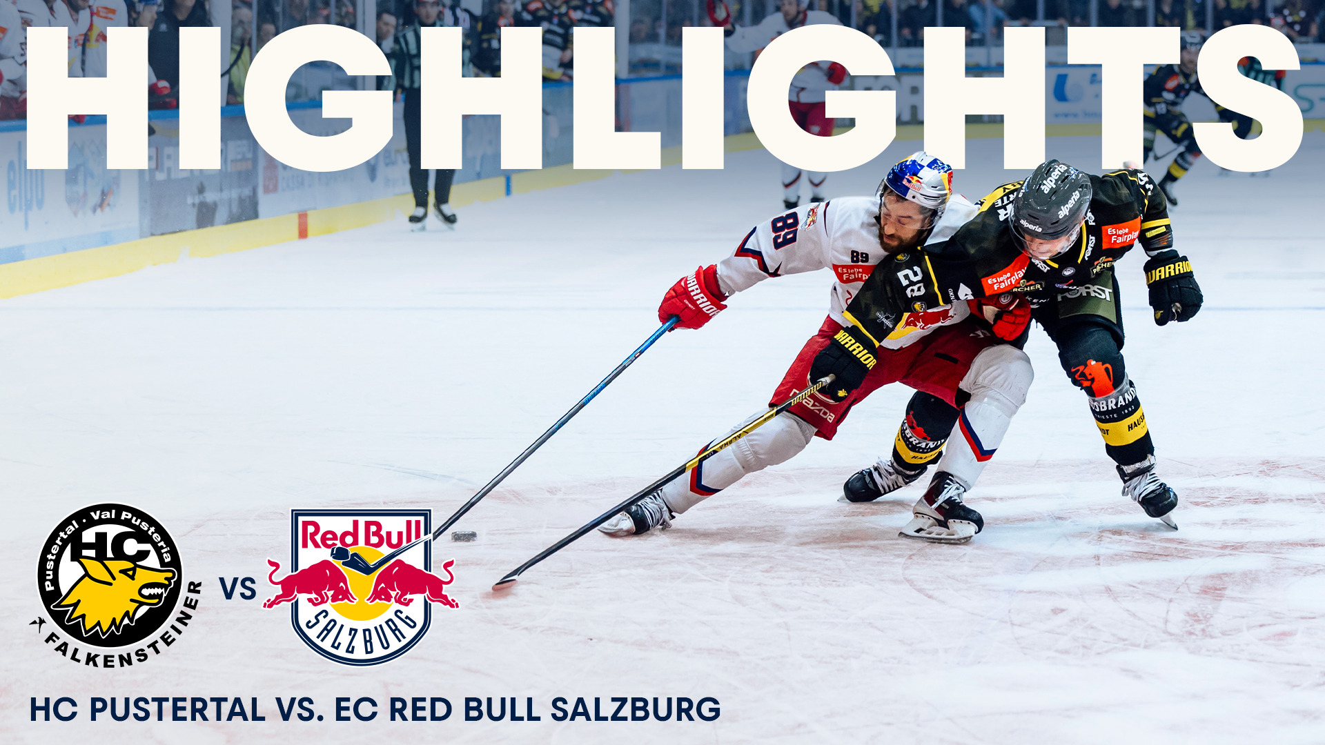 Highlights: HC Pustertal vs EC Red Bull Salzburg