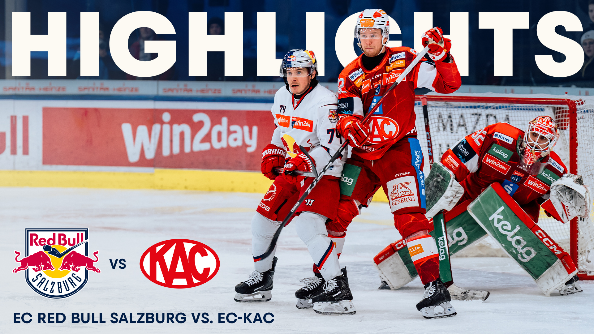 Highlights: EC Red Bull Salzburg vs. EC-KAC