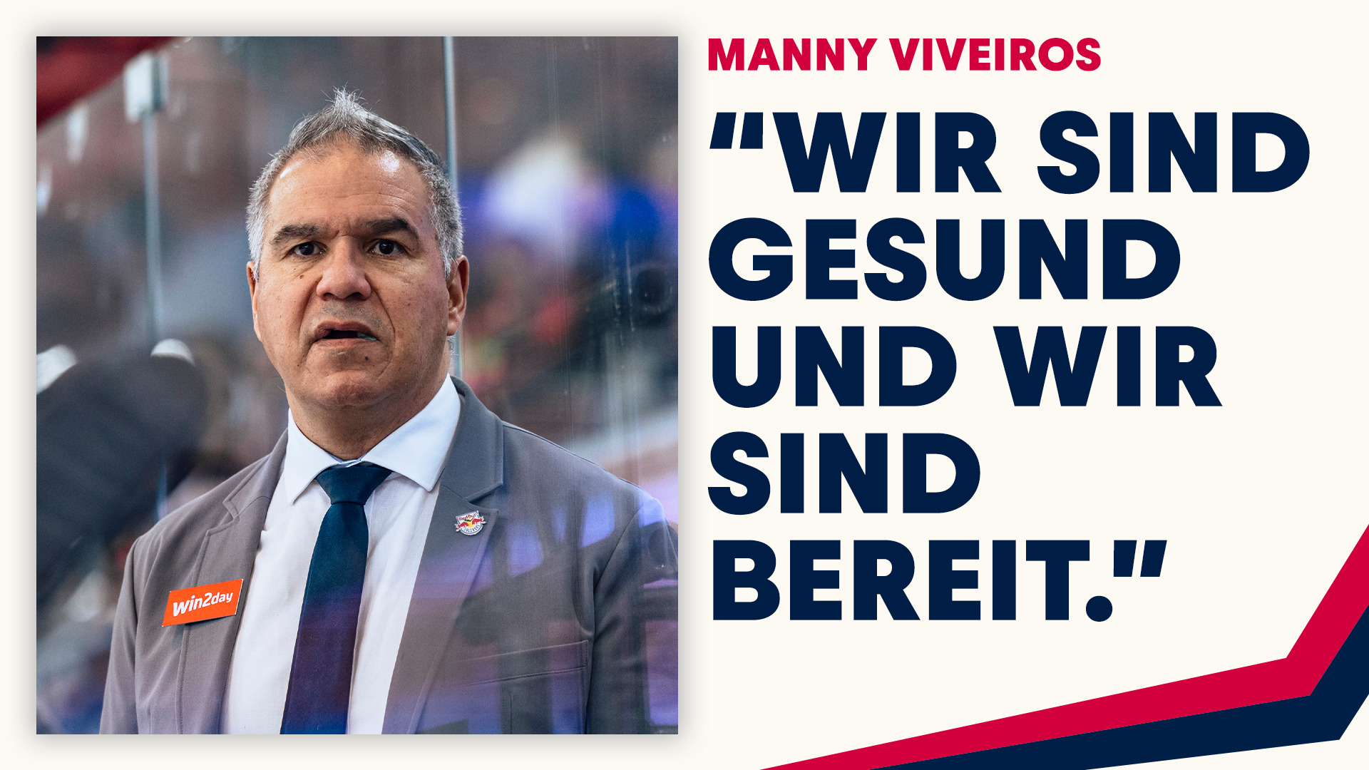 Statement Manny Viveiros nach dem letzten Grunddurchgangsspiel
