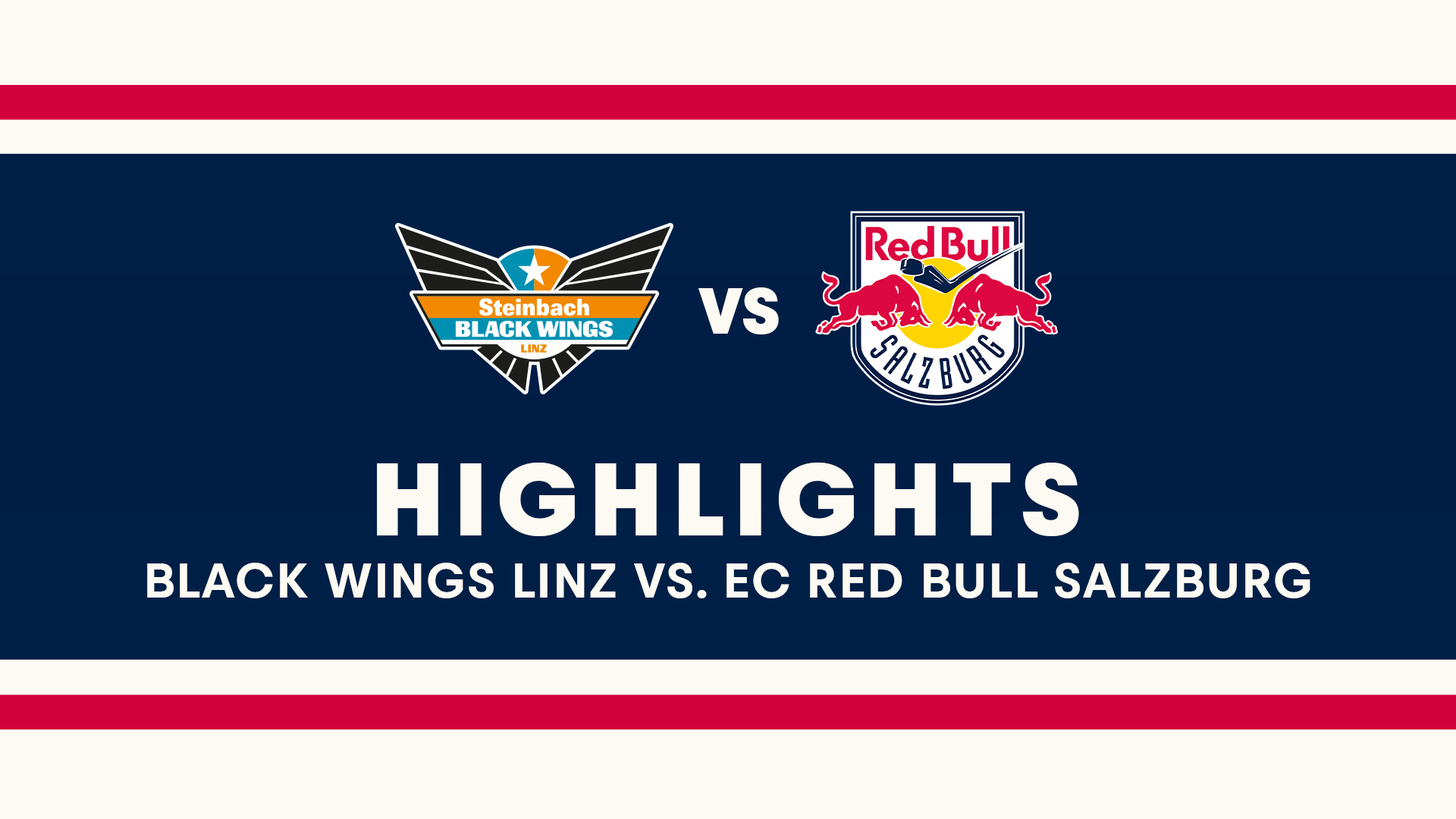 Highlights: Steinbach Black Wings Linz vs. EC Red Bull Salzburg | 01.01.2015