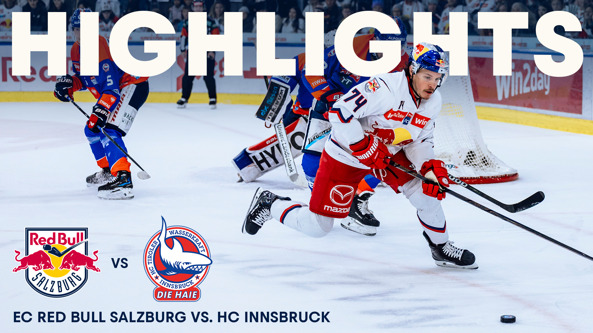 Highlights: EC Red Bull Salzburg vs. HC Innsbruck