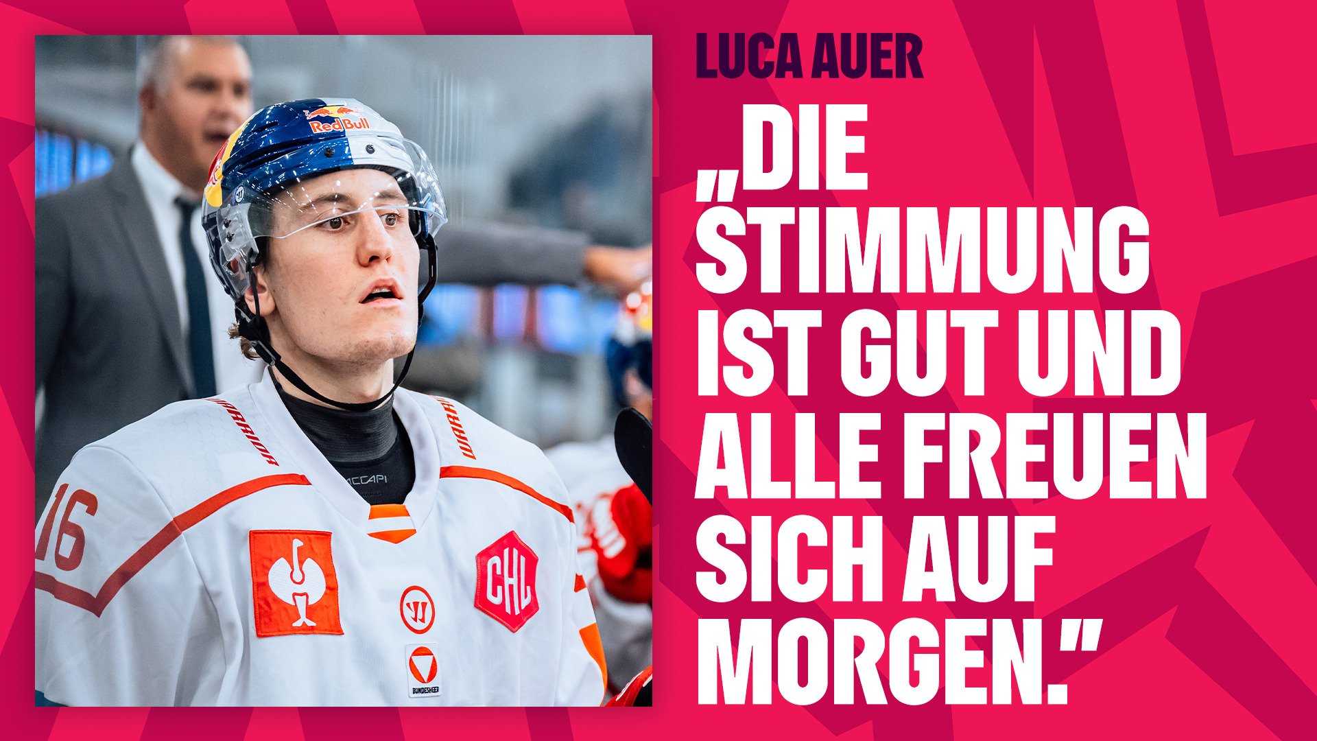 Statement: Luca Auer vor dem Spiel gegen Ingolstadt