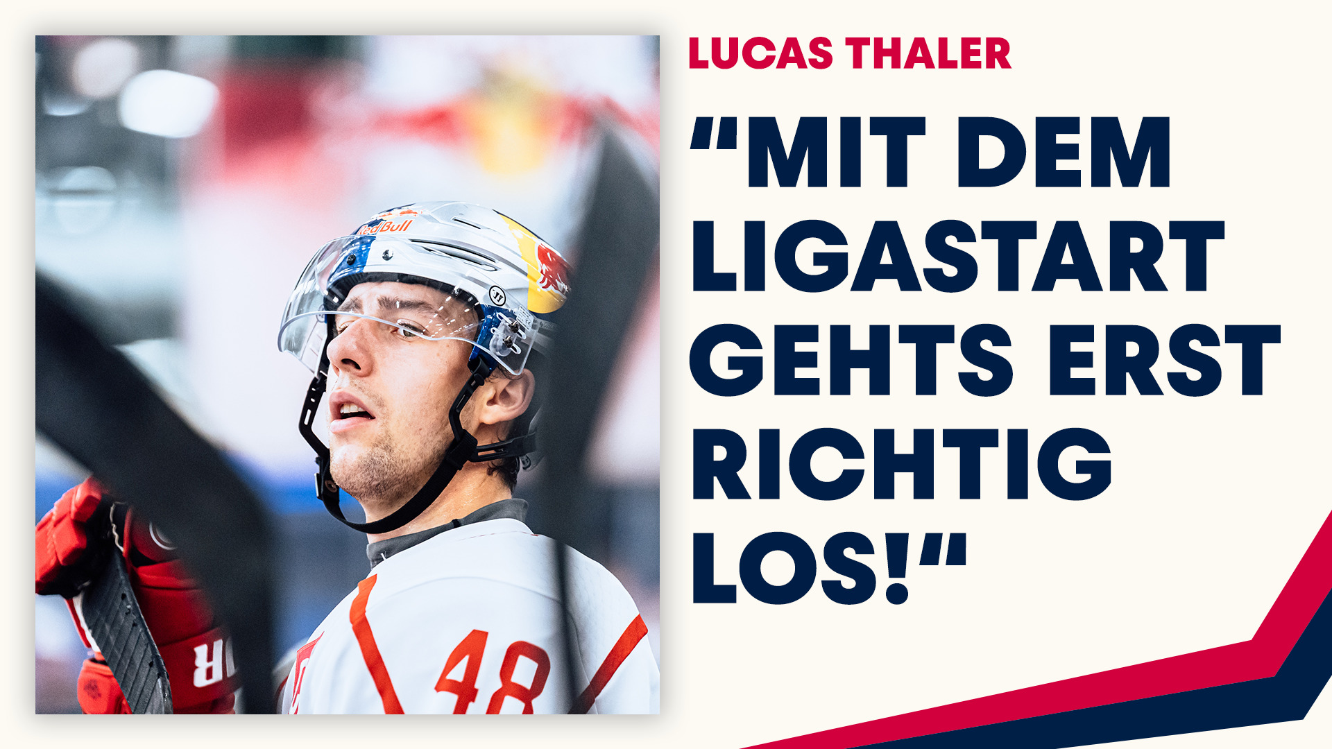 Statement: Lucas Thaler vor dem Spiel gegen Bozen