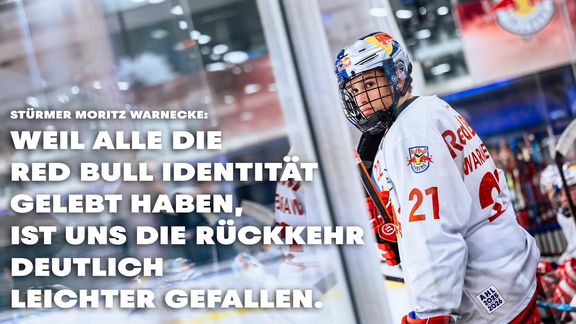 Statement: Moritz Warnecke nach dem Heimsieg gegen Jesenice