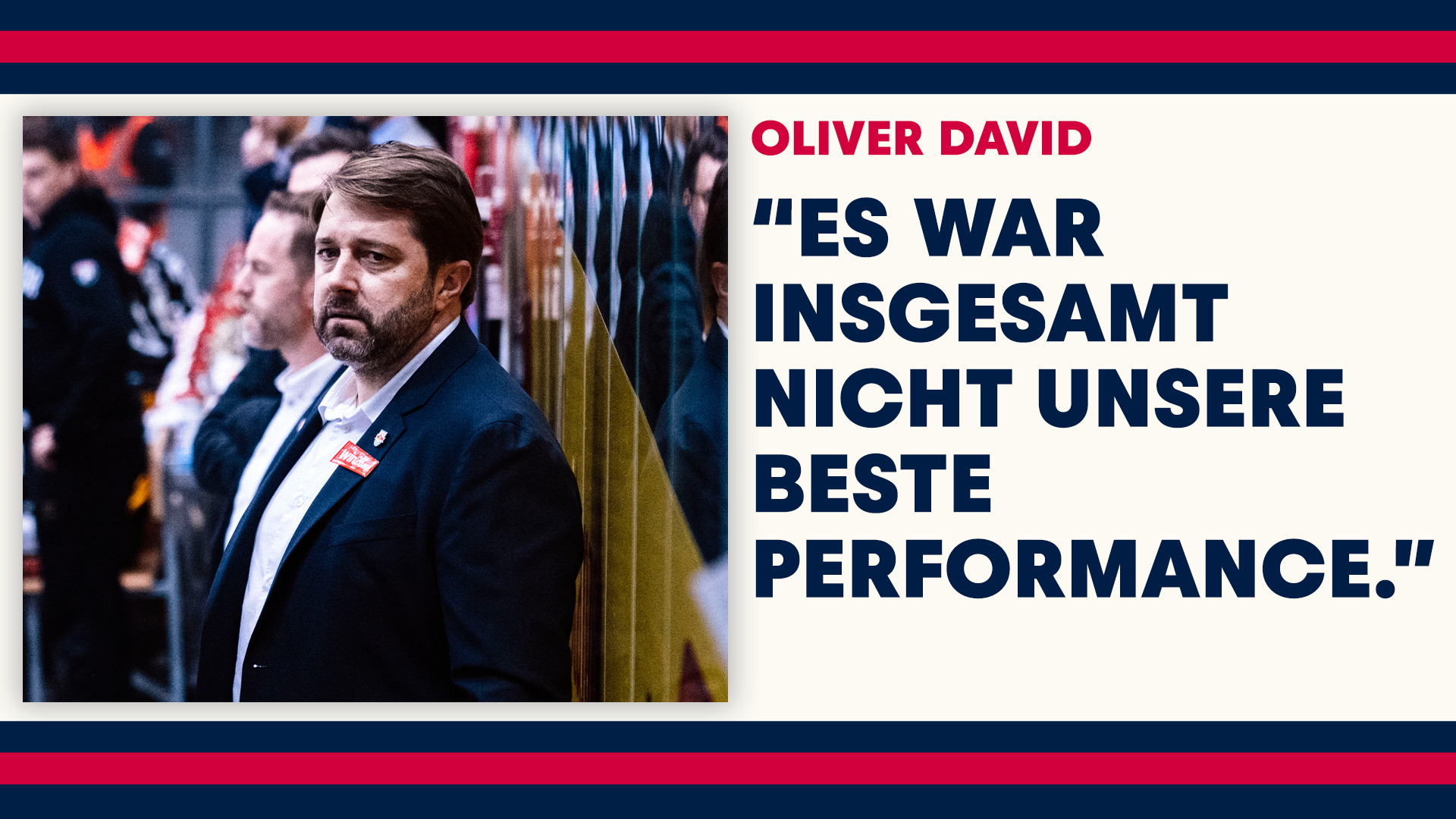 Statement: Oliver David zum Overtime Sieg in Feldkirch