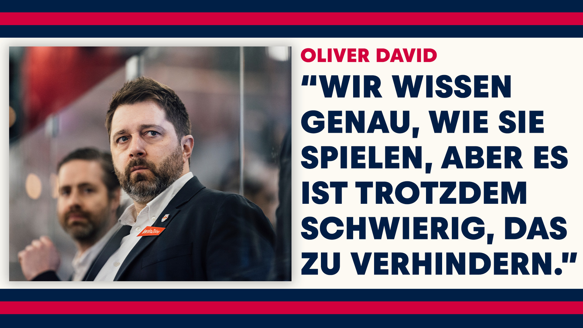 Statement: Oliver David nach dem Spiel in Asiago