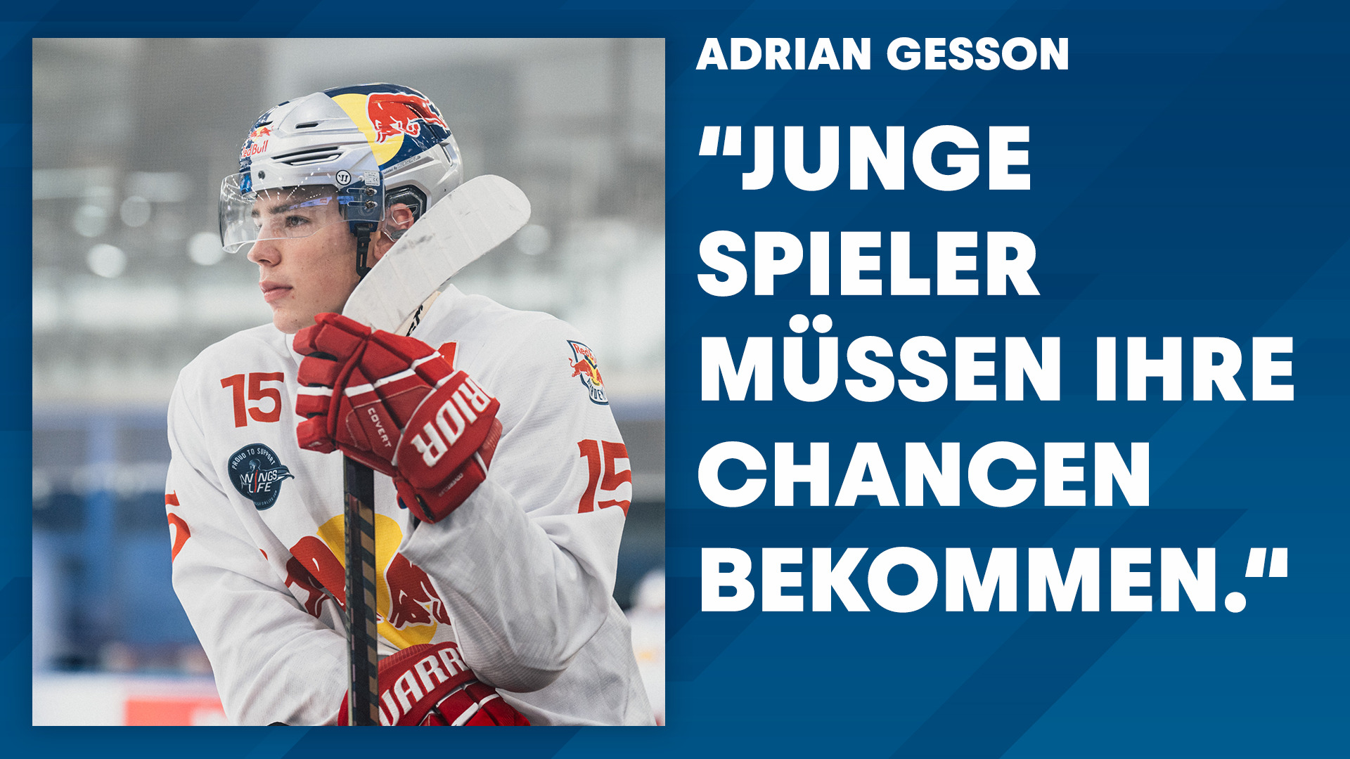 Statement: Adrian Gesson zur Pre-Season der Red Bull Hockey Juniors
