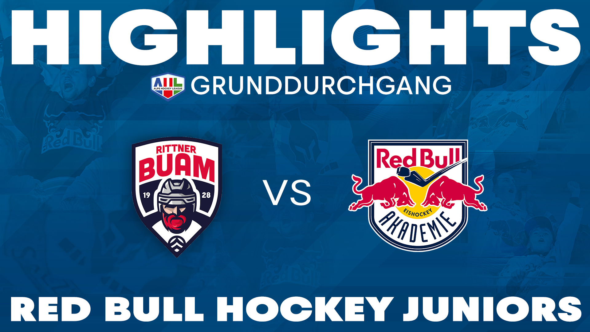 Highlights: Rittner Buam SkyAlps vs. Red Bull Hockey Juniors