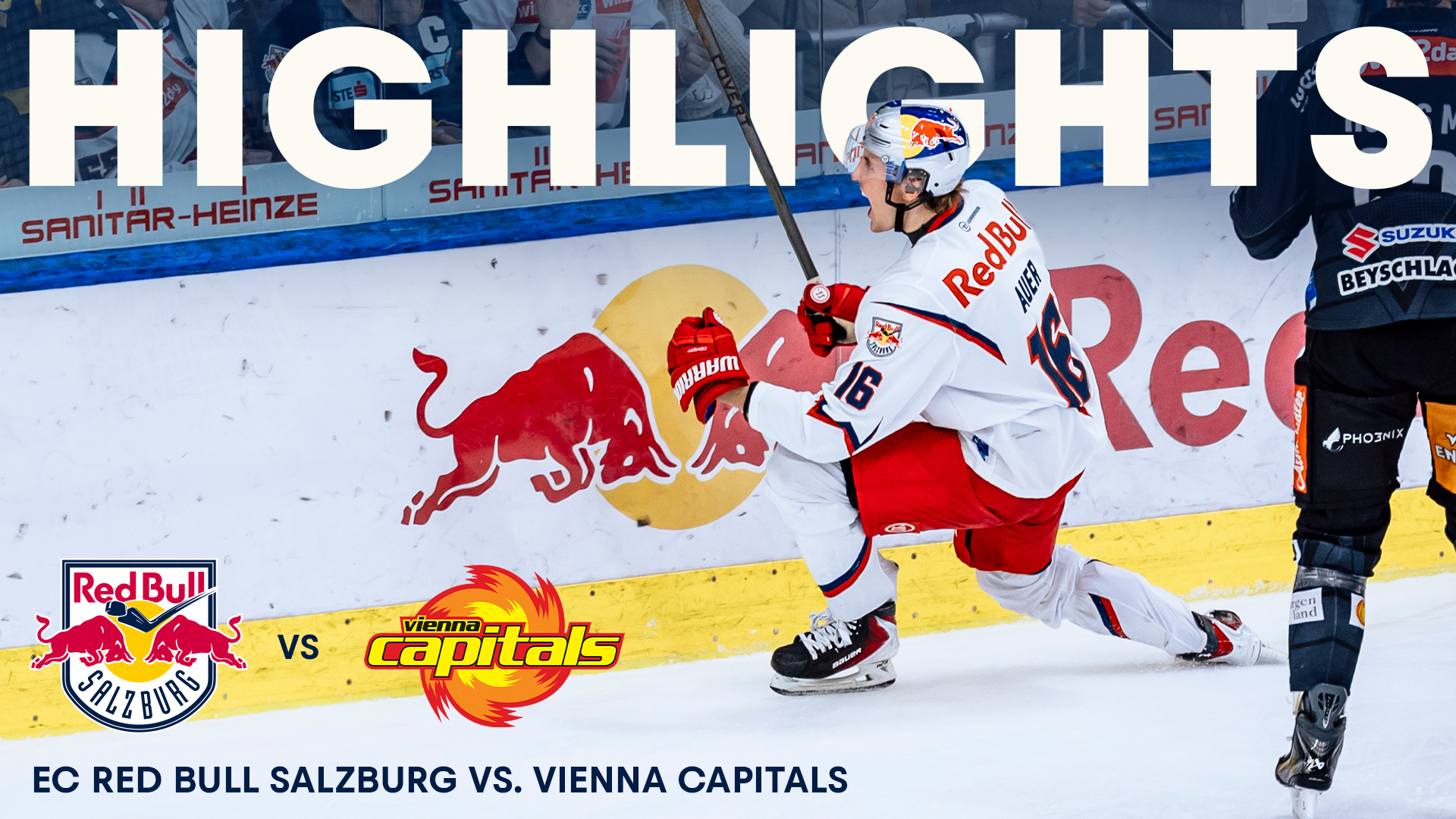 Highlights: EC Red Bull Salzburg vs. Vienna Capitals