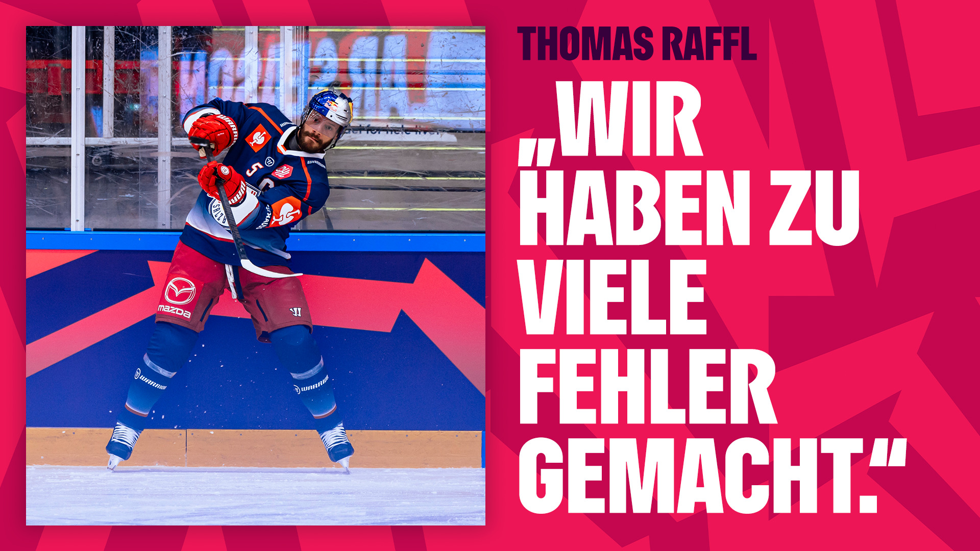 Statement: Thomas Raffl nach dem Spiel gegen Odense