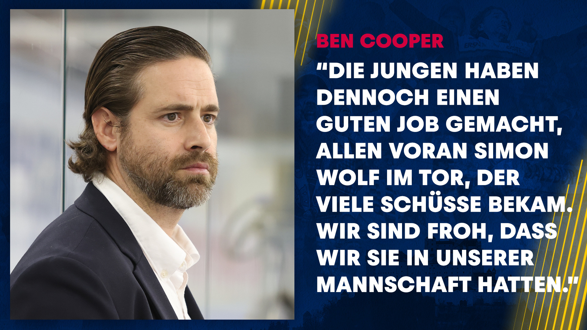 Statement: Ben Cooper