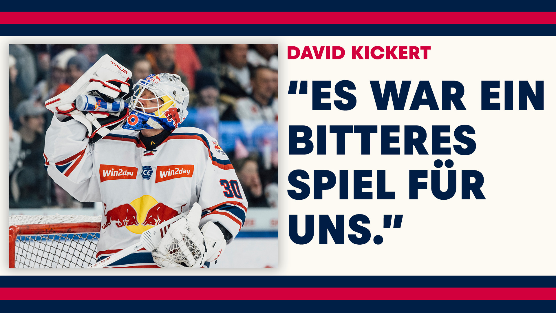 Statements: David Kickert & Oliver David nach dem Spiel gegen Wien