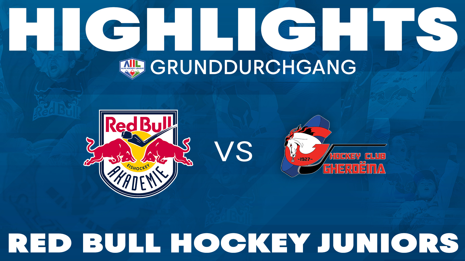 Highlights: Red Bull Hockey Juniors vs. HC Gherdeina Valgardena.IT