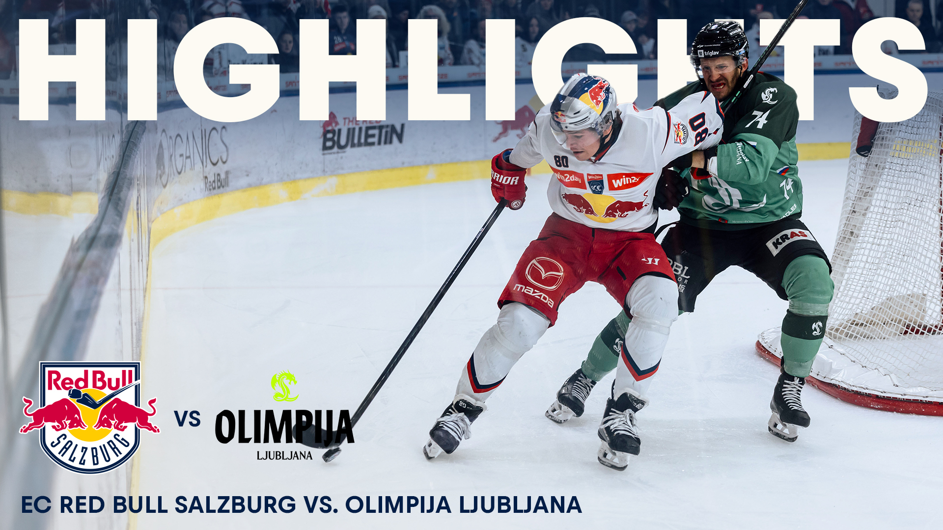 Highlights: EC Red Bull Salzburg vs. Olimpija Ljubljana
