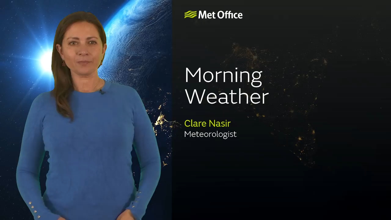 Weather forecast video - Met Office