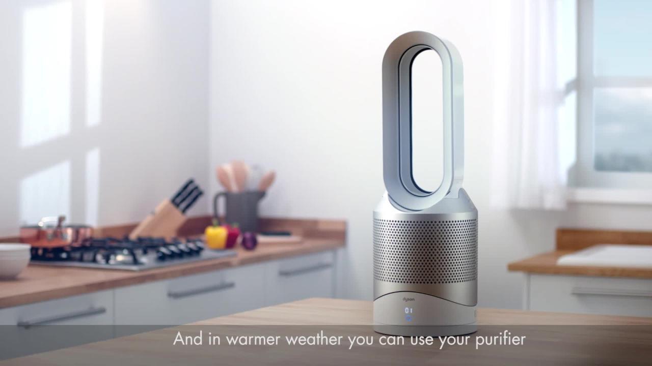 Dyson Pure Hot+Cool Linkᵀᴹ Air Purifier Black/Nickel | Dyson