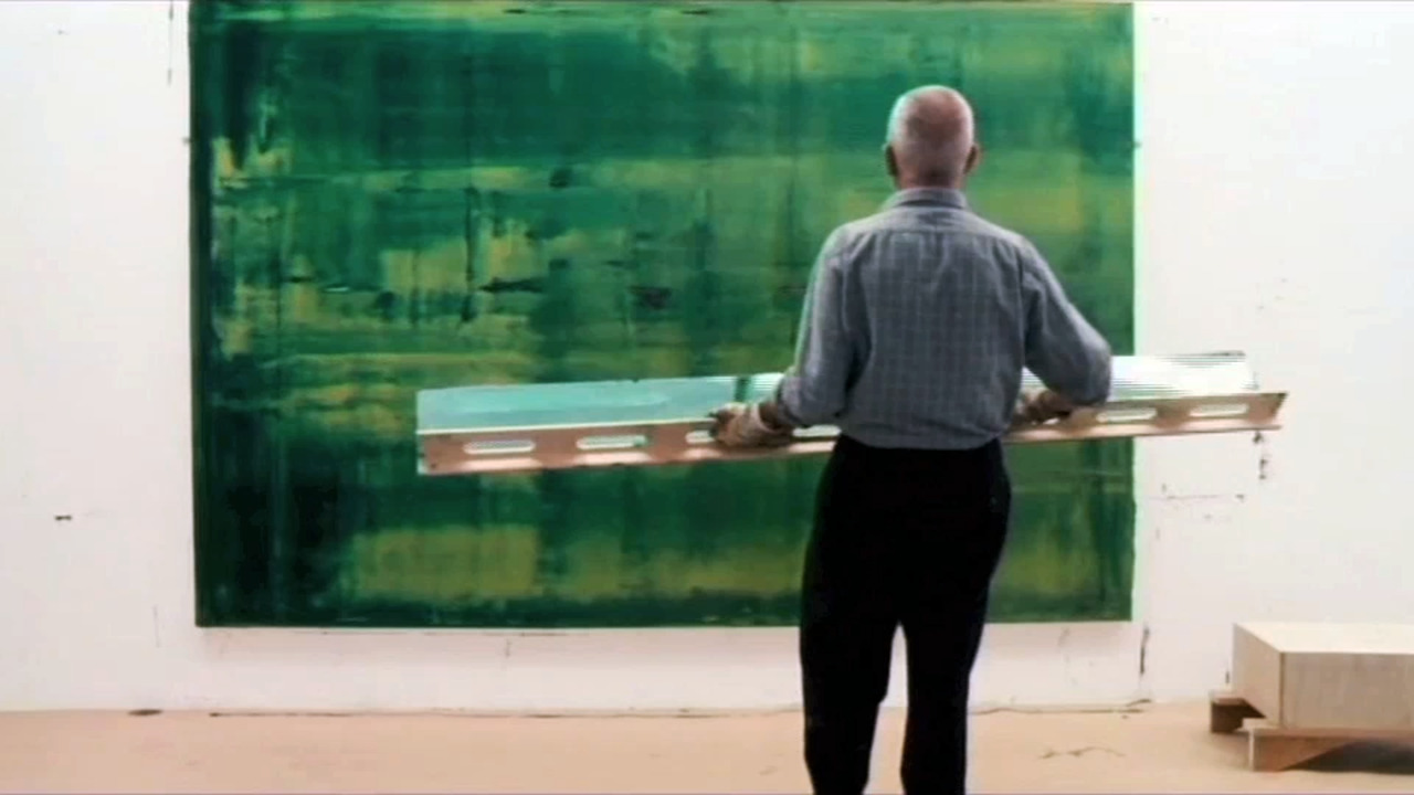 richter squeegee paintings