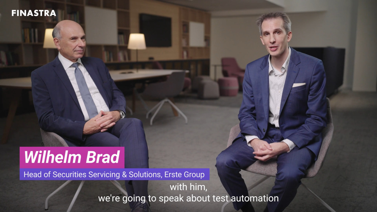 Erste Group - Customer Success Story (Wilhelm Brad - Head of Securities Servicing & Solutions)