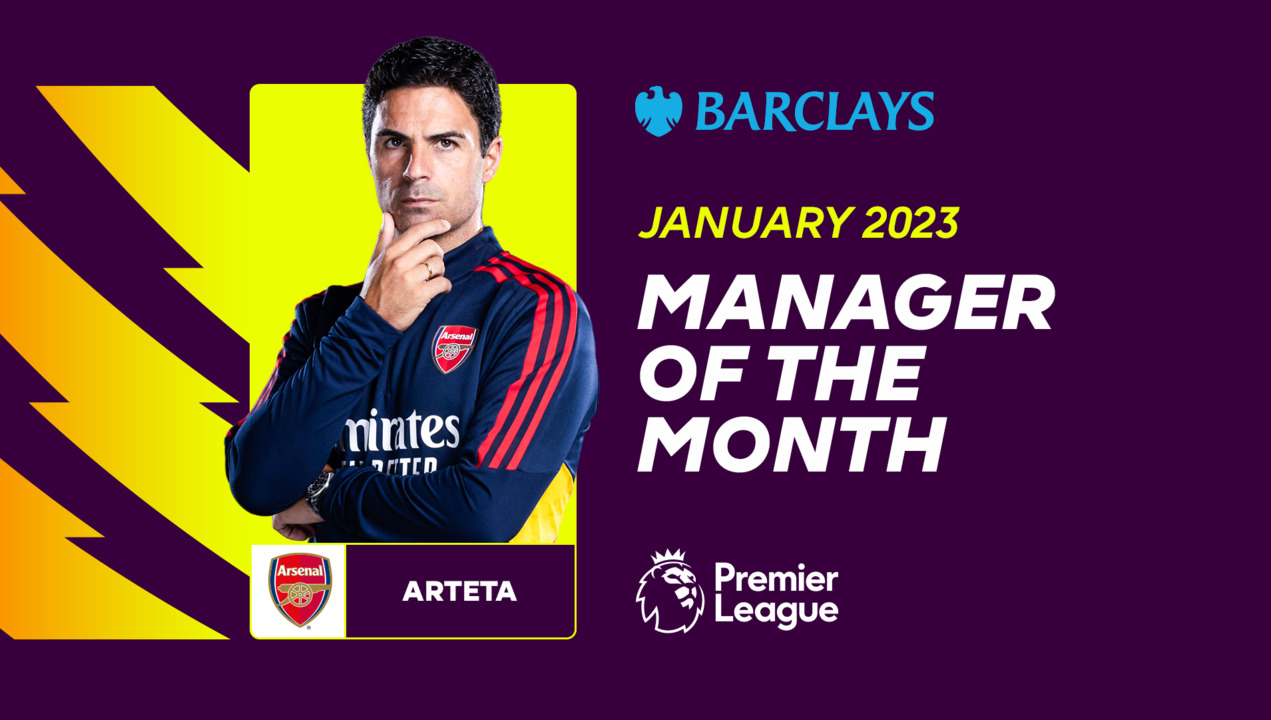 Premier league manager on sale of the month