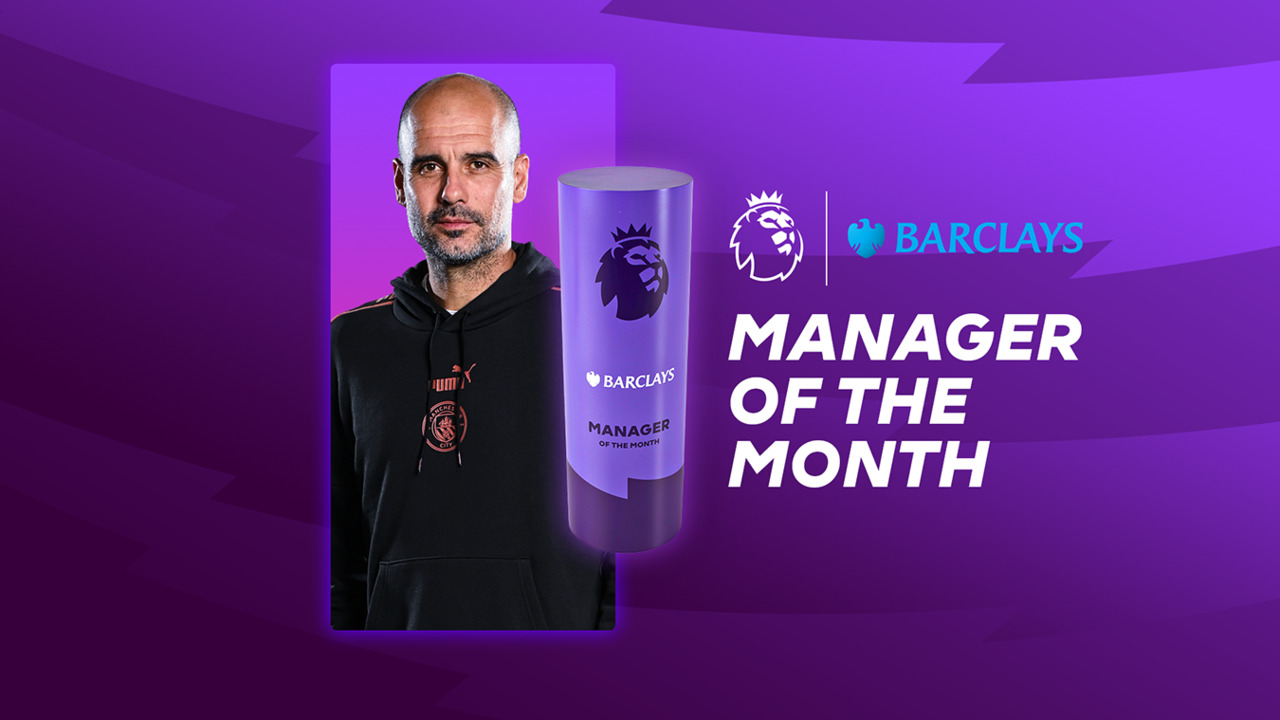 Guardiola claims January 2021 Barclays Manager of the Month award