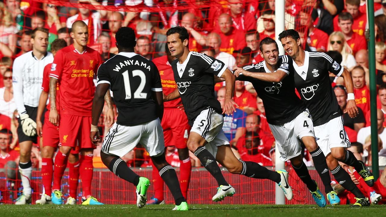 Liverpool v Southampton, 2013/14 Premier League