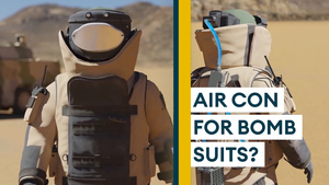 Why keeping cool in bomb disposal suits matters