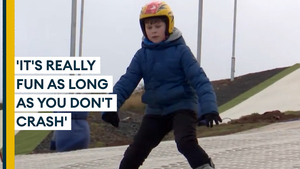 Army children given first taste of life on the ski slopes