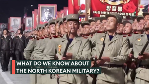 North Korea's huge military in numbers