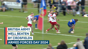 British Army suffer heavy 40-14 defeat to Crosfields