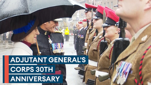 Adjutant General's Corps celebrate 30 years with Winchester freedom parade