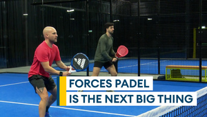 Padel power as military stars embrace world's fastest growing sport