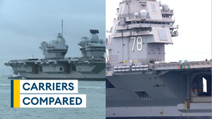 HMS Queen Elizabeth vs USS Gerald R Ford: How do they compare?