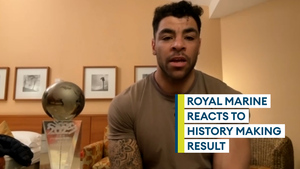 Royal Marine Taylor Lawrence 'disappointed' after historic silver medal at Bobsleigh World Championshiops