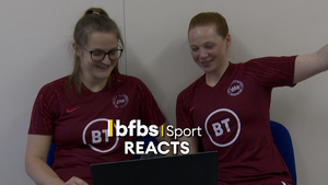Royal Navy women's footballers rewatch memorable triumph over British Army