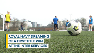 Royal Navy women 'hopeful' ahead of RAF Inter Services clash