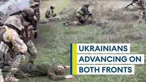 What fronts are Ukrainian forces focusing on now?