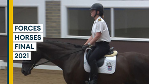 Forces showjumpers prepare for high profile final event