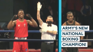 Army cruiserweight wins national boxing championship