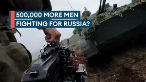 Putin preparing to mobilise 500,000 men, Ukraine warns