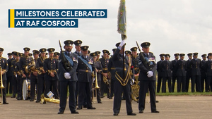 Parade and pageantry help RAF Cosford celebrate its 85th anniversary
