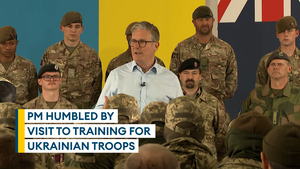 Prime Minister humbled by visit to training for Ukrainian troops 