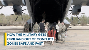 Military evacuation of civilians explained | Forces News | 27 April