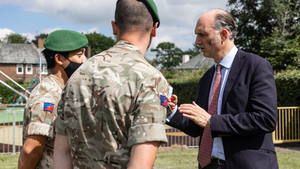 Defence Minister Praises Catterick Garrison's Multi-Million-Pound Investment