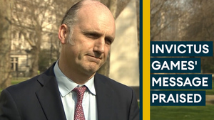 Defence Minister wishes Team UK good luck at Invictus Games
