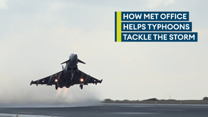 How the RAF keeps flying amid stormy weather on Cyprus