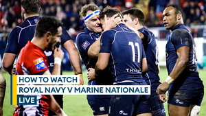How to watch Royal Navy v Marine Nationale live