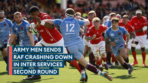 Army men sends RAF crashing down in dominant display at the Inter Services