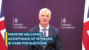 Government confirms veteran ID cards will be accepted as voter ID at future elections